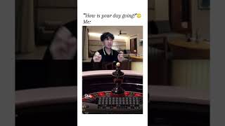 bros is afraid of luckstake ricegum roulette shorts short viral casino slots [upl. by Backer901]