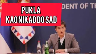 Ana Brnabic PUKLA KAO nikad do sada Sve se trese Patosirala ih je info [upl. by Ginevra]