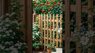 Garden Fence Design Ideas gardendesignideas garden [upl. by Patty]