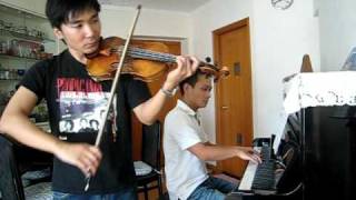 Violin ABRSM grade 5 exam piece B3 with piano acc Sicilienne attrib MariaTheresia Paradis [upl. by Gunar696]