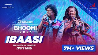 Ibaasi  GoDaddy IN Bhoomi 2023  Papon Niniola  Salim Sulaiman  Afro Assamese Bihu African Deori [upl. by Even635]