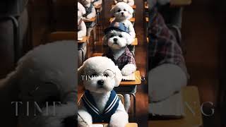 Dogs schoolcute part3 funny part2 dog doyouseewhatisee automobile pets animals [upl. by Rogergcam]