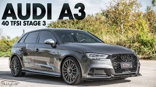 Audi A3 40 TFSI quattro Stage 3 da 340 cv [upl. by Elum]