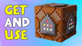 How to GET and USE command blocks Best Command Block Guide 2022 [upl. by Tezzil]