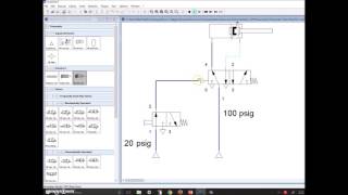 Pneumatics Lab 9Flow Amplification [upl. by Kenzie]