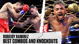 Robeisy Ramirez Best Combinations amp Knockouts  Ramirez Fights for World Title Sat on ESPN [upl. by Denys]