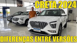 Hyundai Creta 2024  Diferenças entre as versões [upl. by Peirce939]