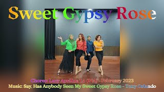 SWEET GYPSY ROSE  line dance 2 nd upload [upl. by Niwle]