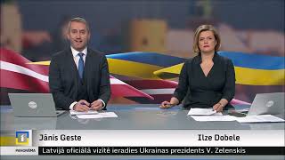 LTV1 Latvia  Panorāmaquot opening sequence 11 January 2024 [upl. by Joselow]