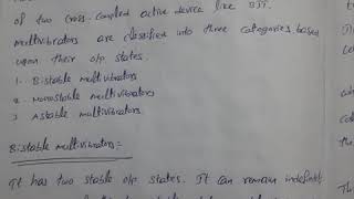 Multivibrators bistable multivibrator [upl. by Ariamo]