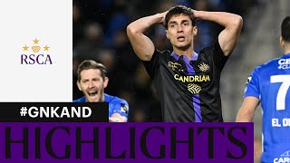 HIGHLIGHTS KRC Genk  RSC Anderlecht  20232024 [upl. by Gualtiero]