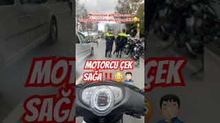 Plakasız motorla polisin içine düştüm😟 motorcycle automobile öneçıkar motovlog polis police [upl. by Adnilema]