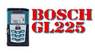 The BOSCH GLR225 Laser Distance Measurer and DesignBuild Example [upl. by Enirual]