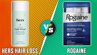 Hers Hair Loss vs Rogaine Which Treatment Is Better The Ultimate Comparison [upl. by Zima]