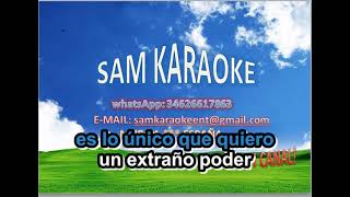 Con tu indiferencia BANDA ARKANGEL R15 Karaoke [upl. by Oisorbma]