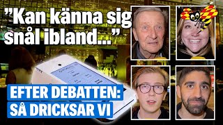 Efter debatten Så dricksar svenska folket [upl. by Golden556]