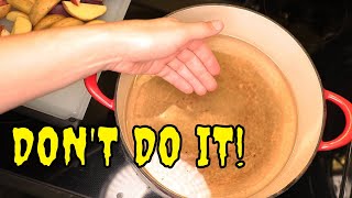 Deep Frying at Home is a BAD IDEA [upl. by Laurance]