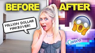 Elliana Walmsley Gets EXTREME ROOM Makeover 😱 You Wont Believe Transformation  Hollywire [upl. by Serilda]