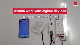 Zigbee to 010V Converter work with 010V and Zigbee Gateway AzoulaSR2421ZGPush [upl. by Audrit637]