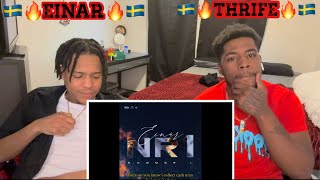 🇸🇪🔥EINAR Ft Thrife “Toucha Fame” English Subtitles Swedish Rap Reaction [upl. by Stephana607]