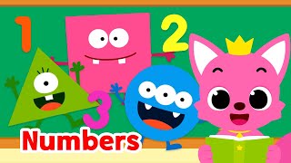 Learn to Count with Shapes  Easy Number for Kids  15Minute Learning with Baby Shark [upl. by Flight]