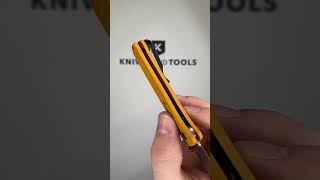 Benchmade Mini Bugout 533 08 Yellow Grivory pocket knife [upl. by Duomham706]