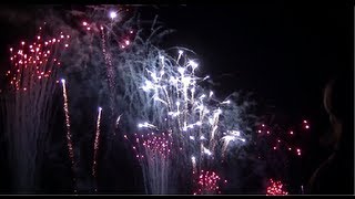 Feux dartifice Les Nuits du Titanic  Cherbourg 4 Aout 2012 [upl. by Efar]