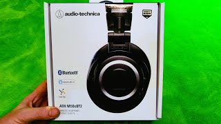 Audio Technica ATHM50xBT2 Headphones Review [upl. by Brig]