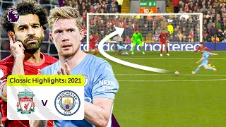 Liverpool vs Man City  Salah Solo Goal amp KDB Equaliser  Premier League Highlights [upl. by Aihtenyc]