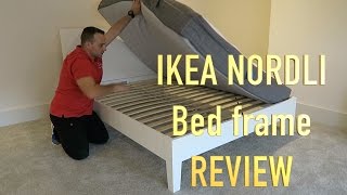 IKEA NORDLI DOUBLE BED REVIEW [upl. by Warford]