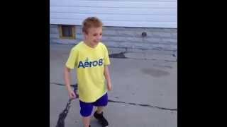 Kid gets hit with a basketball [upl. by Anaela]