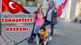 CUMHURİYET BAYRAMI VLOG  RÜZGARIN GÖSTERİSİNE GİTTİK [upl. by Dempstor783]