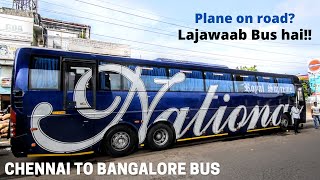 Top Luxurious Volvo MultiAxle IShift B11R Semi Sleeper Bus Journey  Chennai to Bangalore Bus [upl. by Weaver]