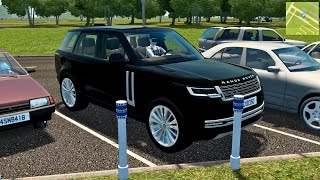 Range Rover Autobiography P400 2022  City Car Driving Steering Wheel Gameplay [upl. by Jacey]