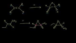 Preparation of epoxides Stereochemistry  Organic chemistry  Khan Academy [upl. by Asin]