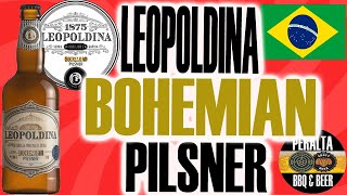 Degustação Leopoldina Bohemian Pilsner [upl. by Namad]