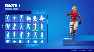 Flexing my super rare Bombastic emote before it returns to the item shop [upl. by Princess726]