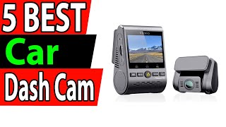 5 Best Car Dash Cam Review 2024 [upl. by Lletnuahs]