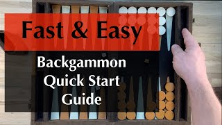 Backgammon Quick Start Guide BackgammonHQ [upl. by Anirdnajela]