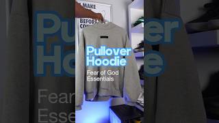 Fear of God Essentials Pullover Hoodie Review sneaker fearofgod unboxing fashion [upl. by Akirdnuhs]