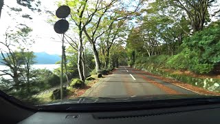 202311 Japanese Winding Roads Hakone Driving from Odawara to Gotenba [upl. by Wehner]