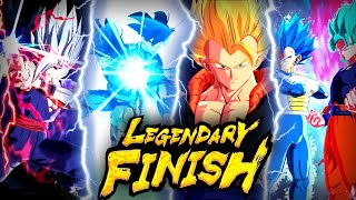 RANKING ALL LEGENDARY FINISHES  WORST TO BEST Dragon Ball LEGENDS [upl. by Galer]