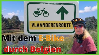 Radreise 2024 Mit dem EBike durch Belgien Vlaanderenroute Tag 1 [upl. by Battista]