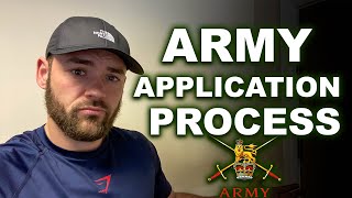 ARMY Application Process  Start to Finish [upl. by Auhso352]