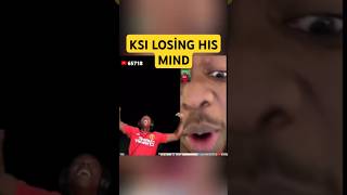 KSI Losing His mind due to IShowSpeed ishowspeed ksi ishowspeedreaction [upl. by Edee]