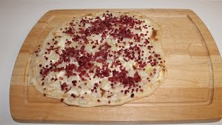 Flammkuchen selber machen  Kochnoob [upl. by Branca588]