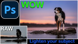 How to blend a single exposure in Photoshop [upl. by Oruam597]