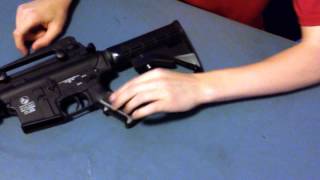 Colt M4A1 Cybergun Unboxing Review Accuracy TestHD [upl. by Kentiga570]