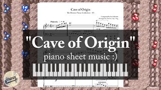 quotCave of Originquot from quotPokémon RSEquot  Piano Sheet Music [upl. by Eldreeda]