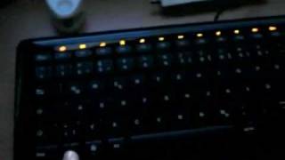 Logitech Compact Keyboard K300 Lights [upl. by Gautea]